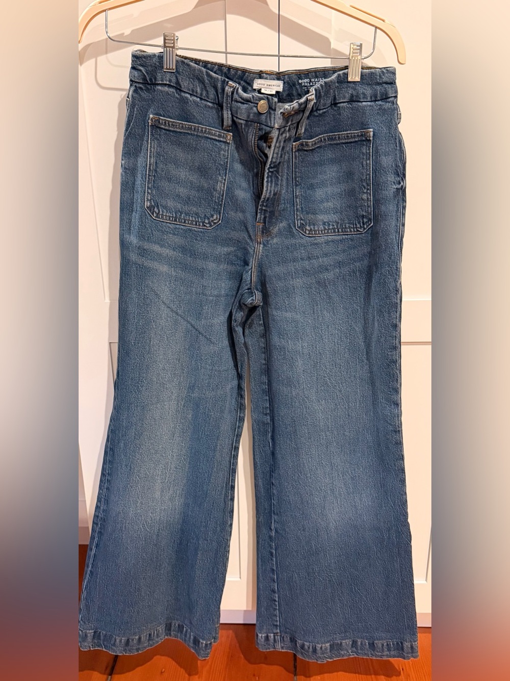 Good Waist Palazzo Patch Pockets and Trouser Hem